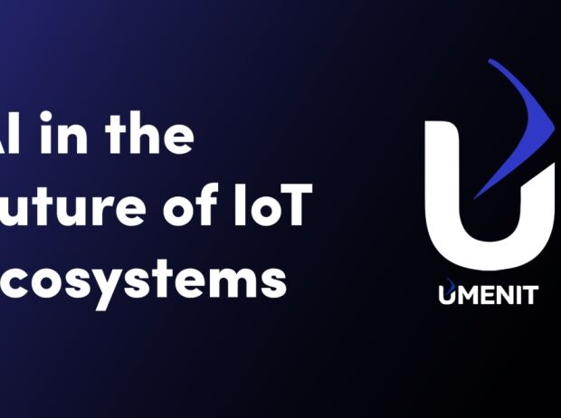 AI-powered IoT network connecting smart devices