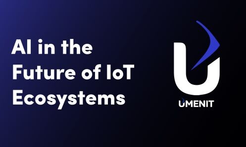 AI-powered IoT network connecting smart devices